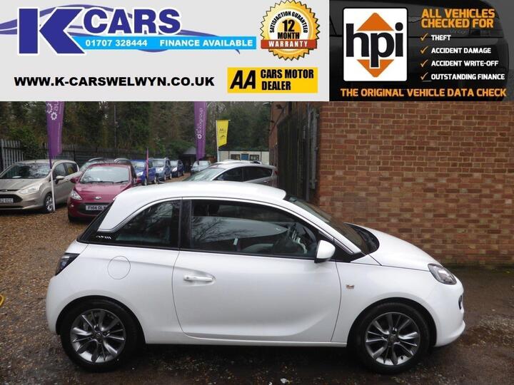 Vauxhall ADAM 1.2 16v JAM Euro 5 3dr