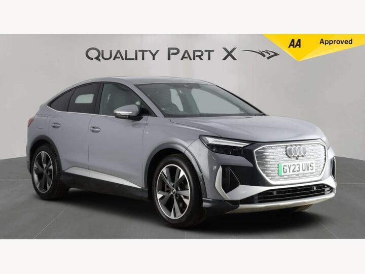 Audi Q4 E-tron 40 S Line Sportback Auto 5dr 82kWh Audi Q4 E-tron 40 S Line Sportback Auto 5dr 82kWh