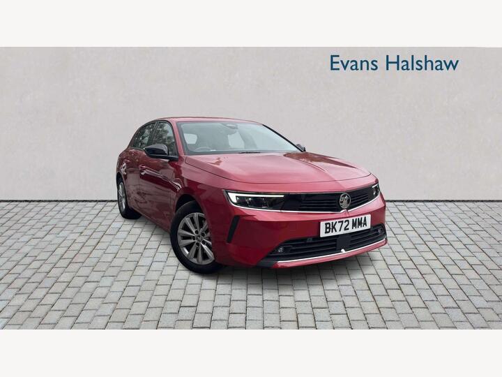Vauxhall ASTRA HATCHBACK 1.2 Turbo Design Euro 6 (s/s) 5dr