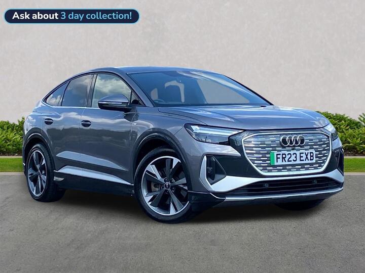 Audi Q4 50 S Line Sportback Auto Quattro 5dr 82kWh