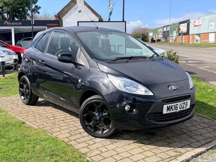 Ford Ka 1.2 Zetec Black Edition Euro 6 (s/s) 3dr