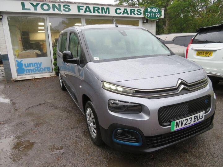 Citroen E-BERLINGO 50kWh Feel XL Auto 5dr (7.4kW Charger)