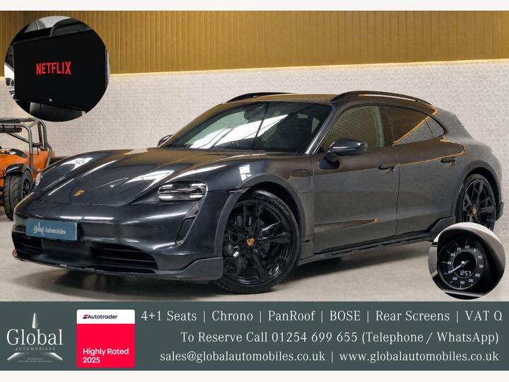 Porsche TAYCAN Performance Plus 93.4kWh 4 Cross Turismo Auto 4WD 5dr (11kW Charger)