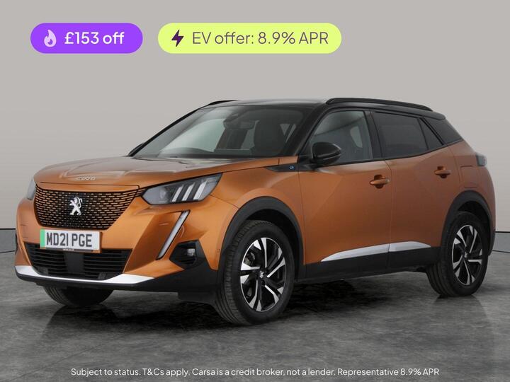 Peugeot E-2008 50kWh GT Auto 5dr