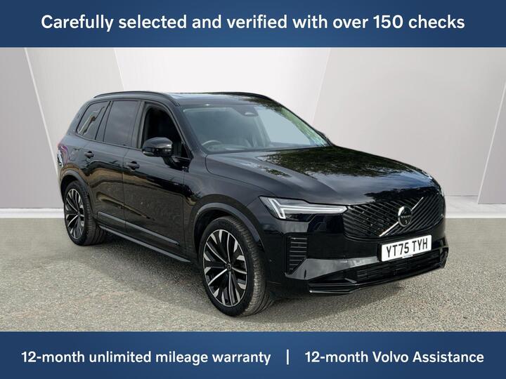 Volvo XC90 2.0 T8 18.8kWh Ultra Dark Auto 4WD Euro 6 (s/s) 5dr