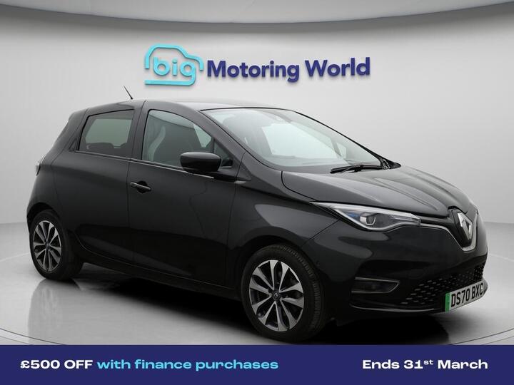 Renault Zoe R135 52kWh GT Line Auto 5dr (i, Rapid Charge)