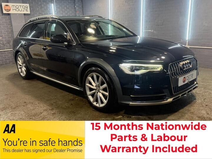 Audi A6 Allroad 3.0 TDI V6 S Tronic Quattro Euro 6 (s/s) 5dr Audi A6 Allroad 3.0 TDI V6 S Tronic Quattro Euro 6 (s/s) 5dr