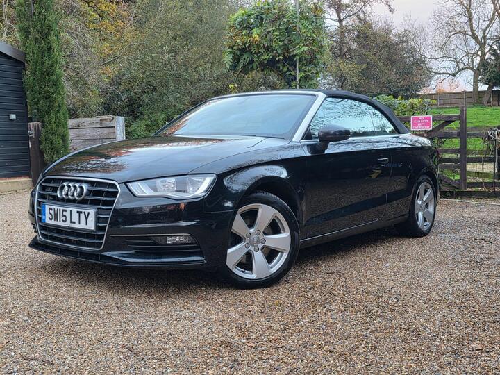 Audi A3 Cabriolet 2.0 TDI Sport S Tronic Quattro Euro 6 (s/s) 2dr