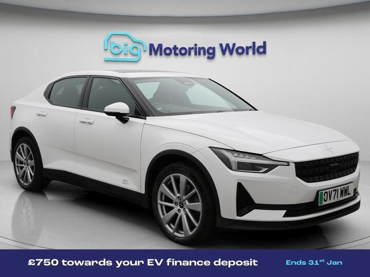 Polestar Polestar 2 Single Motor 64kWh Standard Range Fastback Auto FWD 5dr