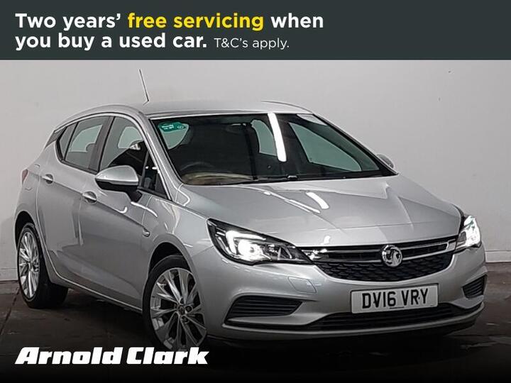 Vauxhall Astra 1.4i Turbo Design Euro 6 5dr