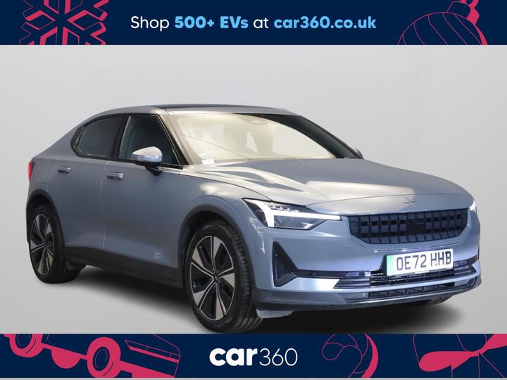 Polestar Polestar 2 Single Motor 69kWh Standard Range Fastback Auto FWD 5dr