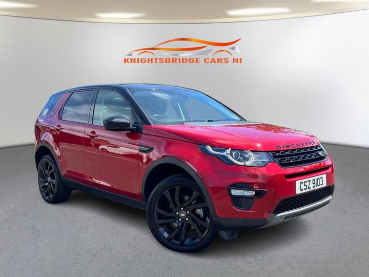 Land Rover Discovery Sport 2.0 TD4 HSE Black Auto 4WD Euro 6 (s/s) 5dr