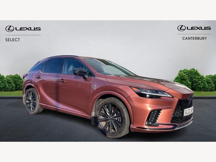 Lexus RX 2.4 500h Turbo F Sport Auto DIRECT4 Euro 6 (s/s) 5dr