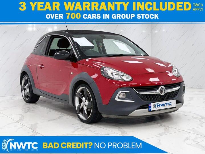 Vauxhall ADAM 1.4i ROCKS AIR Euro 6 3dr Vauxhall ADAM 1.4i ROCKS AIR Euro 6 3dr