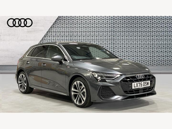 Audi A3 1.5 TFSI 30 S Line Sportback S Tronic Euro 6 (s/s) 5dr