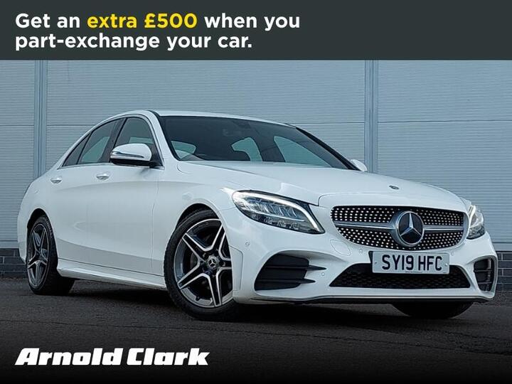 Mercedes-Benz C Class 2.0 C220d AMG Line G-Tronic+ Euro 6 (s/s) 4dr