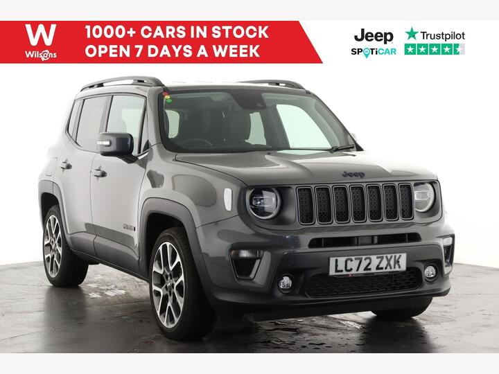 Jeep Renegade 1.3 GSE T4 11.4kWh S Auto 4xe Euro 6 (s/s) 5dr