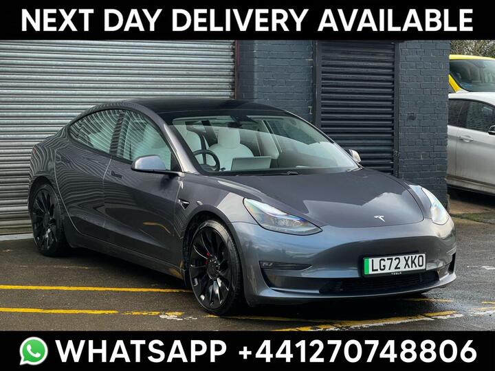 Tesla Model 3 (Dual Motor) Performance Auto 4WDE 4dr (Performance Upgrade) Tesla Model 3 (Dual Motor) Performance Auto 4WDE 4dr (Performance Upgrade)