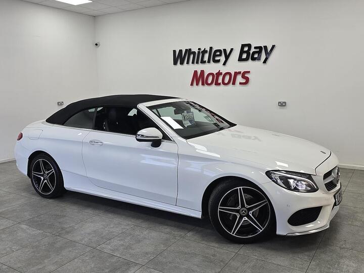 Mercedes-Benz C Class 2.0 C200 AMG Line Cabriolet G-Tronic+ Euro 6 (s/s) 2dr