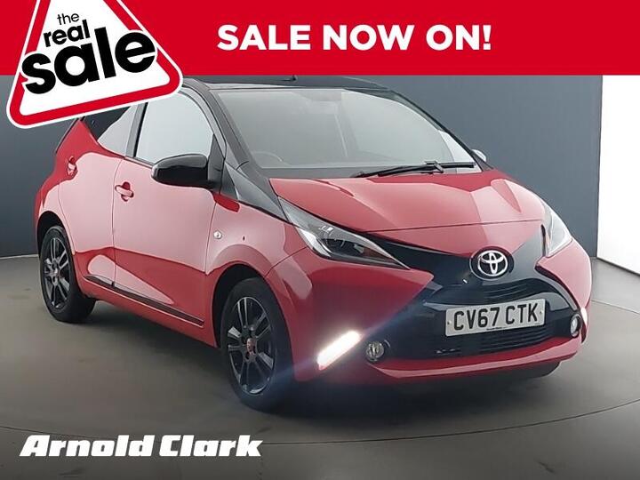 Toyota AYGO 1.0 VVT-i X-cite 4 Red Bi-Tone Euro 6 5dr