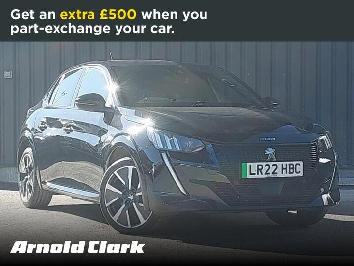 Peugeot E-208 50kWh GT Premium Auto 5dr (7kW Charger)