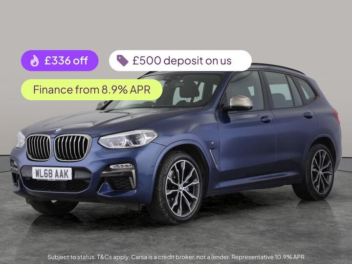 BMW X3 3.0 M40i GPF Auto XDrive Euro 6 (s/s) 5dr