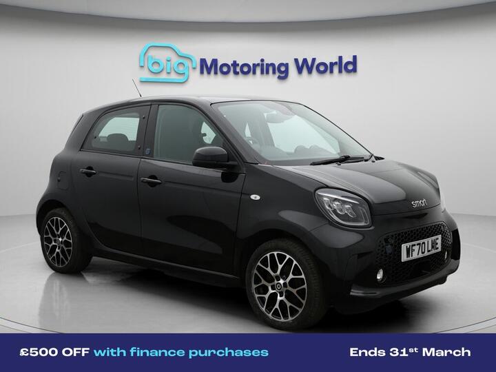 Smart Forfour 17.6kWh Prime Exclusive Auto 5dr (22kW Charger)