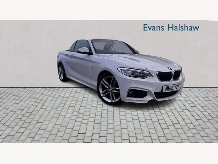 BMW 2 SERIES CONVERTIBLE 1.5 218i M Sport Euro 6 (s/s) 2dr