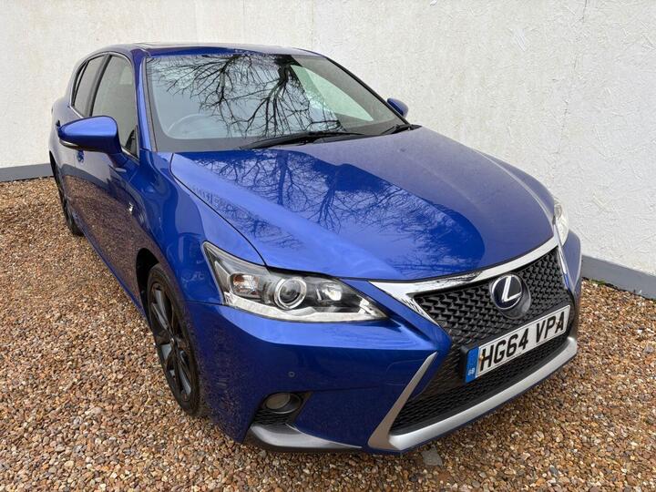 Lexus CT 1.8 200h F Sport CVT Euro 6 (s/s) 5dr