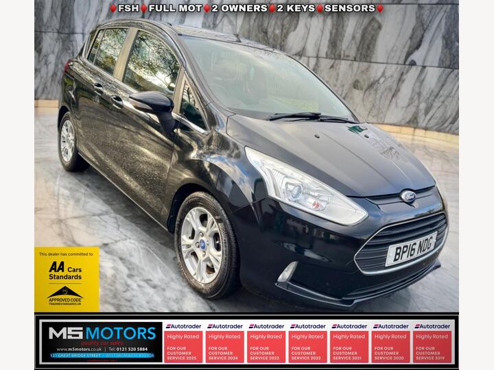 Ford B-Max 1.4 Zetec Euro 5 5dr