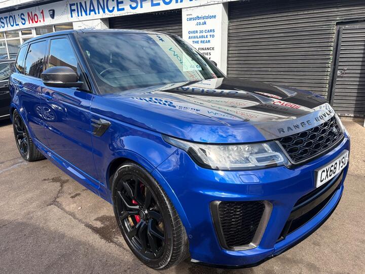 Land Rover Range Rover Sport 5.0 P575 V8 SVR Auto 4WD Euro 6 (s/s) 5dr