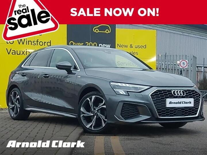 Audi A3 1.0 TFSI 30 S Line Sportback Euro 6 (s/s) 5dr