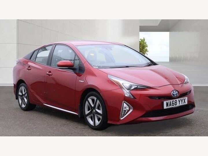 Toyota Prius 1.8 VVT-h Excel CVT Euro 6 (s/s) 5dr (15in Alloy)