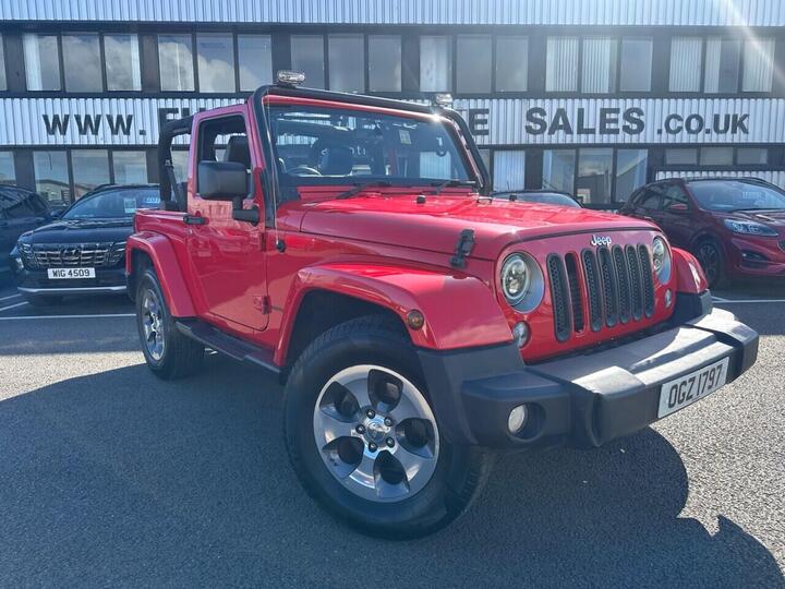 Jeep WRANGLER 2.8 CRD Overland Auto 4WD Euro 6 2dr