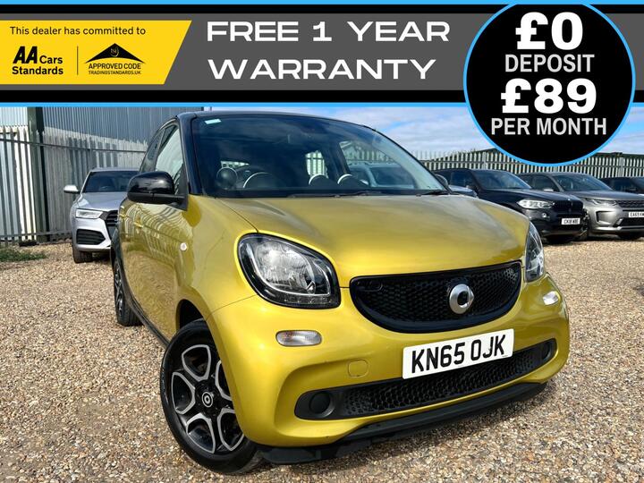 Smart FORFOUR 0.9T Prime (Premium) Euro 6 (s/s) 5dr