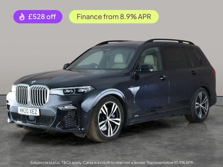BMW X7 3.0 30d M Sport Auto XDrive Euro 6 (s/s) 5dr