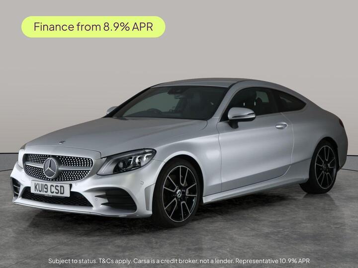Mercedes-Benz C Class 2.0 C300 AMG Line (Premium) G-Tronic+ Euro 6 (s/s) 2dr