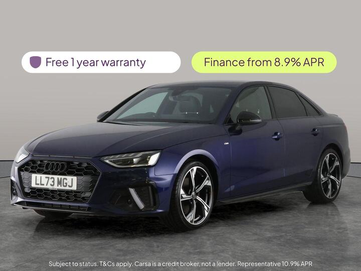 Audi A4 2.0 TFSI 35 Black Edition S Tronic Euro 6 (s/s) 4dr
