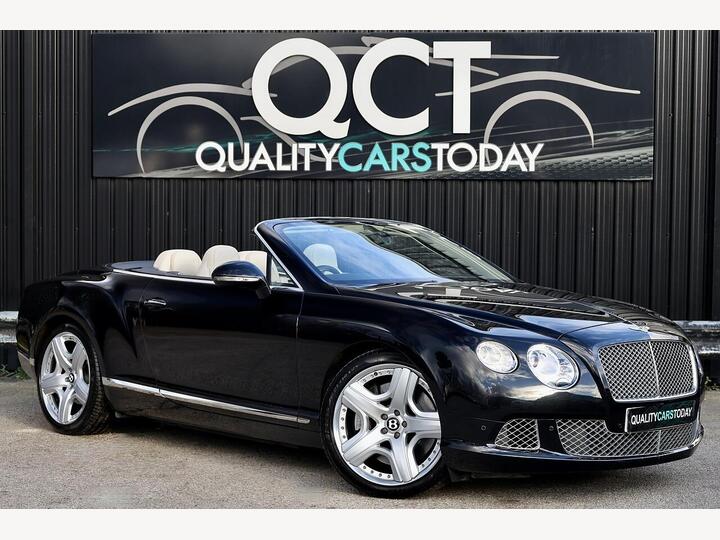 Bentley Continental GTC W12 1 Former Keeper + Mulliner Driving Spec + Neck Warmer