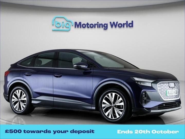 Audi Q4 E-tron 35 Sport Sportback Auto 5dr 55kWh