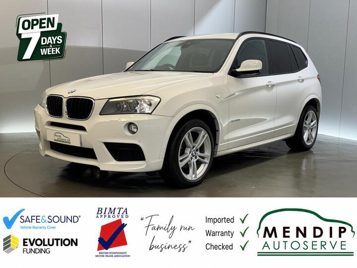 BMW X3 2.0 20d BluePerformance M Sport SUV 5dr Diesel Auto XDrive Euro 6 (s/s) (184 Ps)
