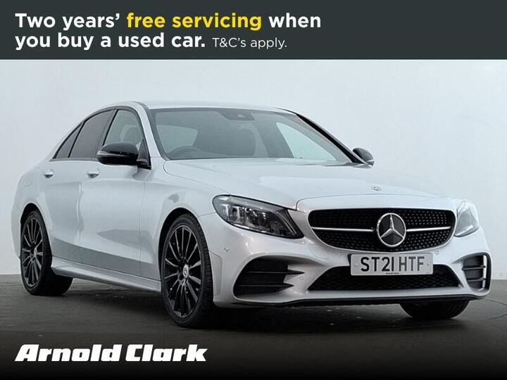Mercedes-Benz C Class 2.0 C220d AMG Line Night Edition (Premium) G-Tronic+ Euro 6 (s/s) 4dr