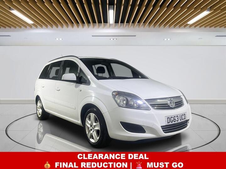 Vauxhall ZAFIRA 1.6 16V Exclusiv Euro 5 5dr