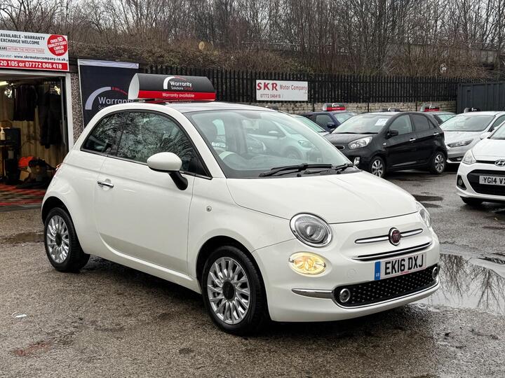 Fiat 500 1.2 Lounge Euro 6 (s/s) 3dr