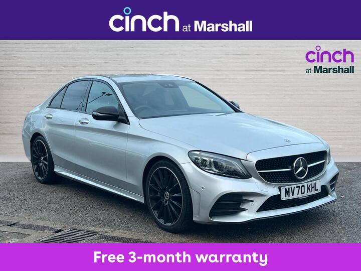Mercedes-Benz C Class 2.0 C220d AMG Line (Premium) G-Tronic+ Euro 6 (s/s) 4dr