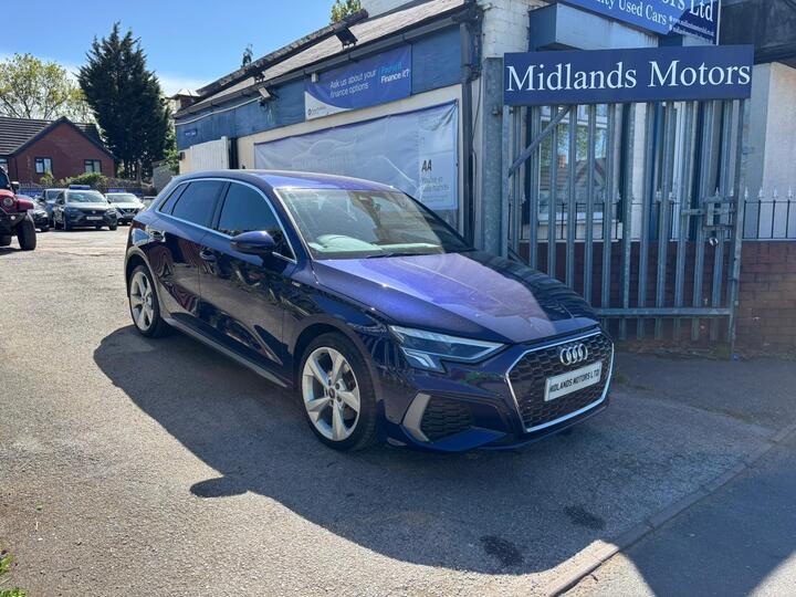 Audi A3 1.4 TFSIe 40 S Line Sportback S Tronic Euro 6 (s/s) 5dr 13kWh
