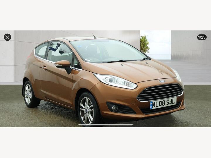 Ford Fiesta 1.0T EcoBoost Zetec Euro 6 (s/s) 3dr