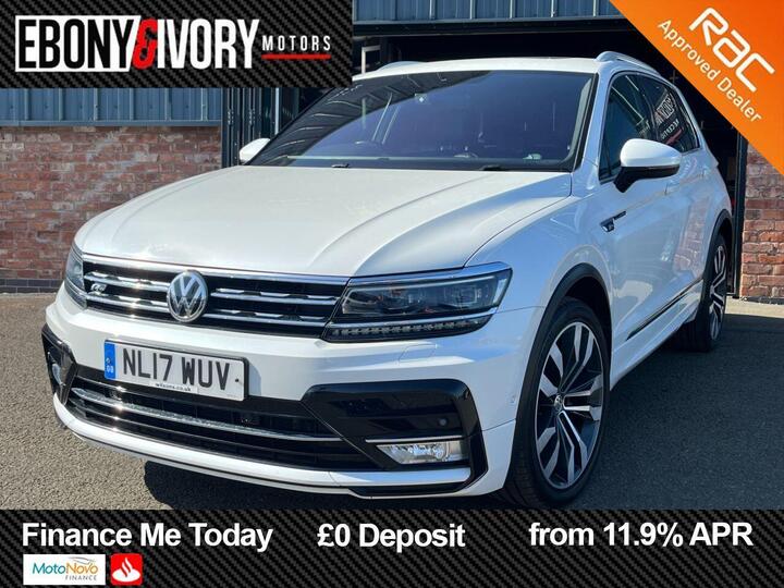 Volkswagen TIGUAN 2.0 TDI BlueMotion Tech R-Line DSG 4Motion Euro 6 (s/s) 5dr Volkswagen TIGUAN 2.0 TDI BlueMotion Tech R-Line DSG 4Motion Euro 6 (s/s) 5dr