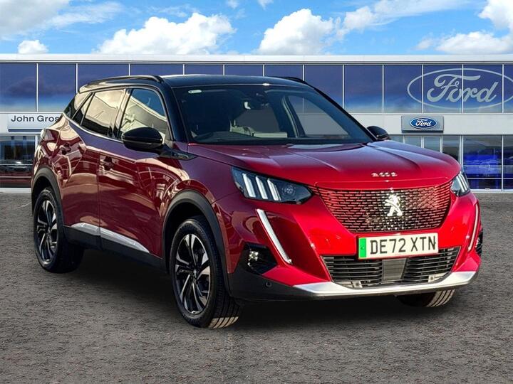 Peugeot 2008 50kWh GT Auto 5dr (7kW Charger)