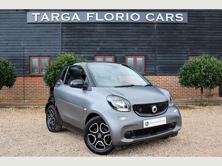 Smart Fortwo Cabrio 17.6kWh Prime (Premium) Cabriolet Auto 2dr (22kW Charger)